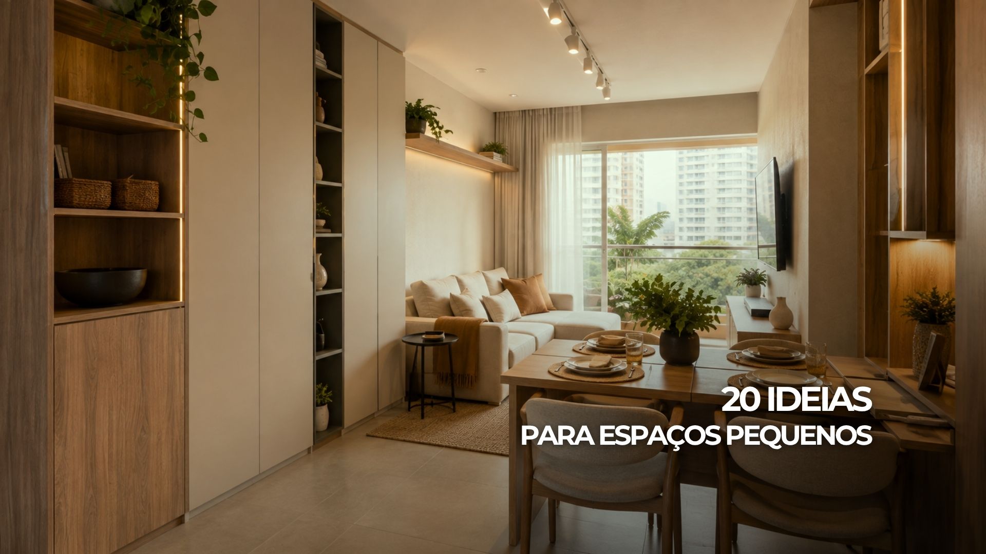 Decoração de Apartamento Pequeno: 20 Ideias para Aproveitar o Espaço