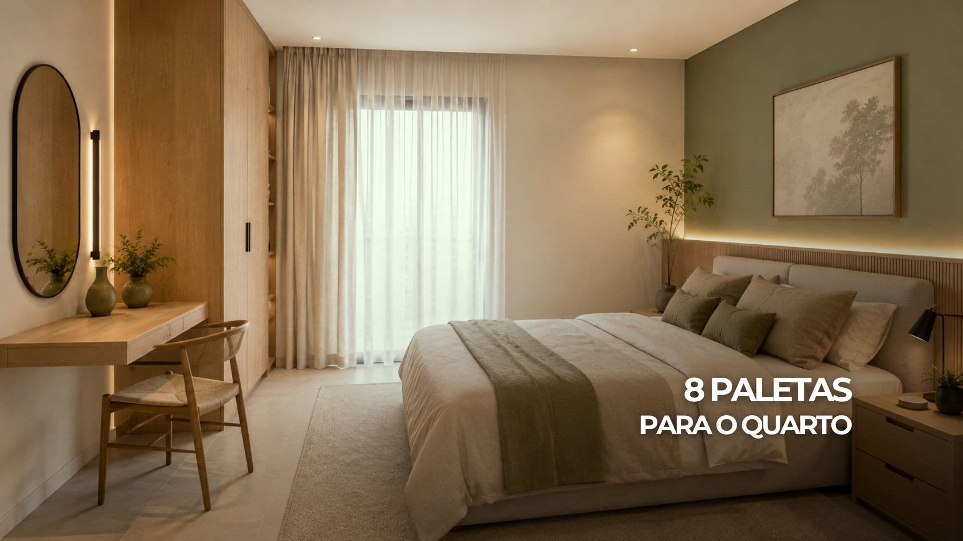 Cores de Tinta para Quarto: 8 Paletas para Criar Conforto
