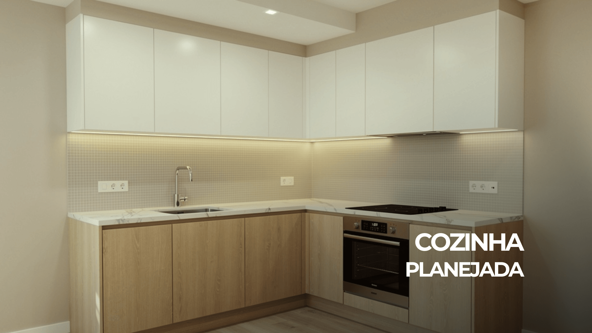 Cozinha pequena planejada