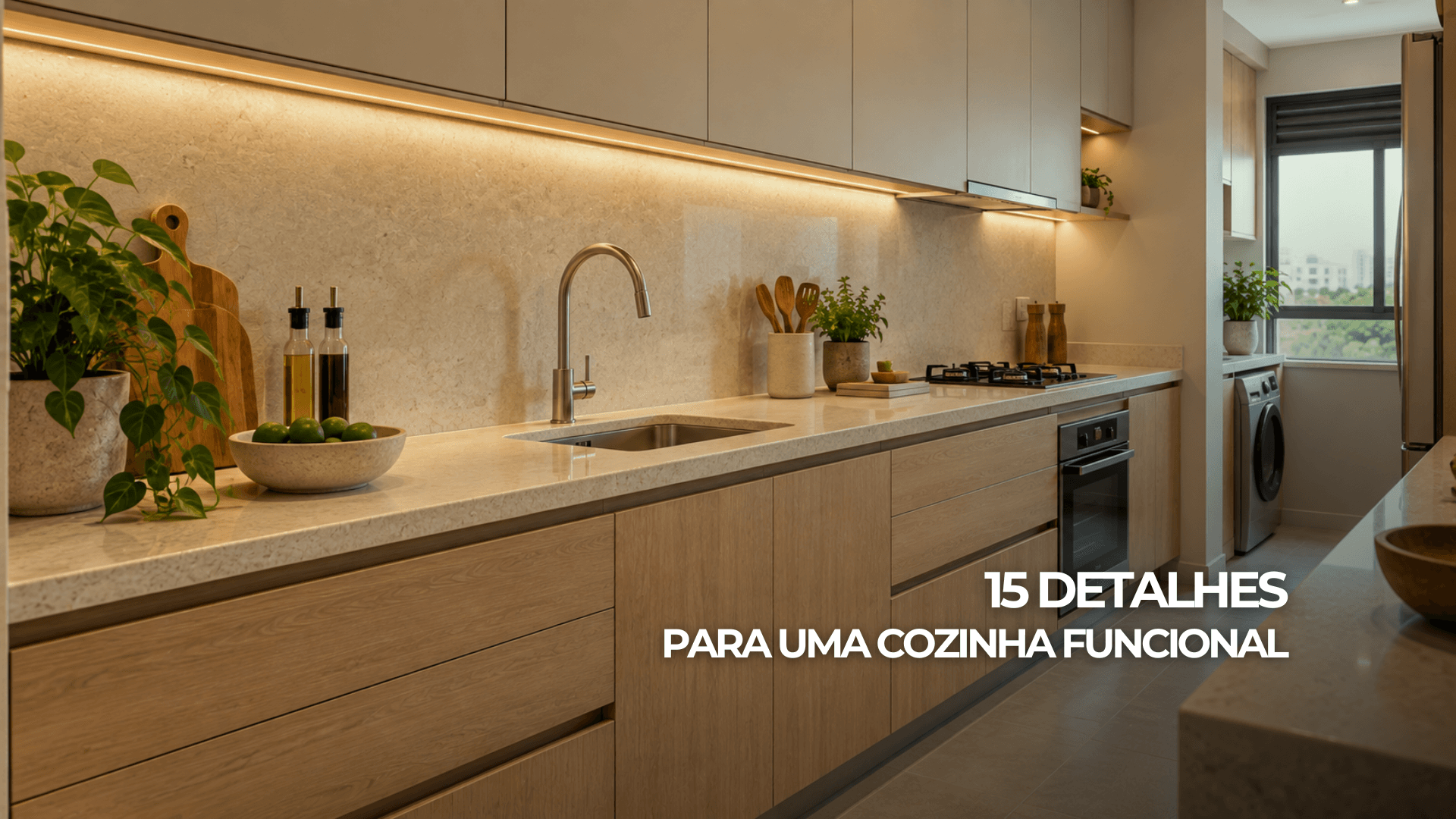 Cozinha Funcional: 15 Detalhes para Planejar na Reforma