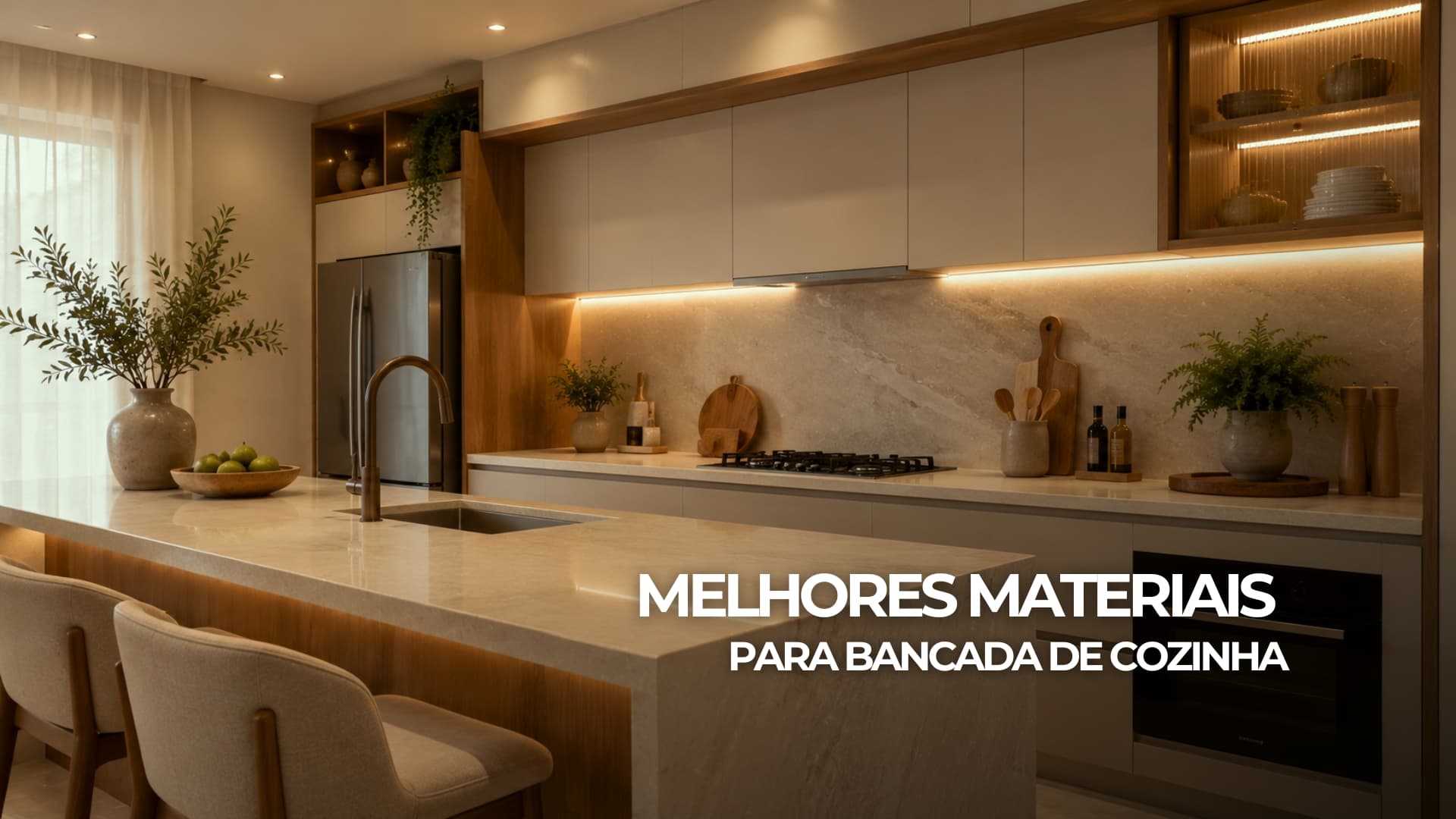 Os Melhores Materiais para Bancada de Cozinha: Dicas e Tendências