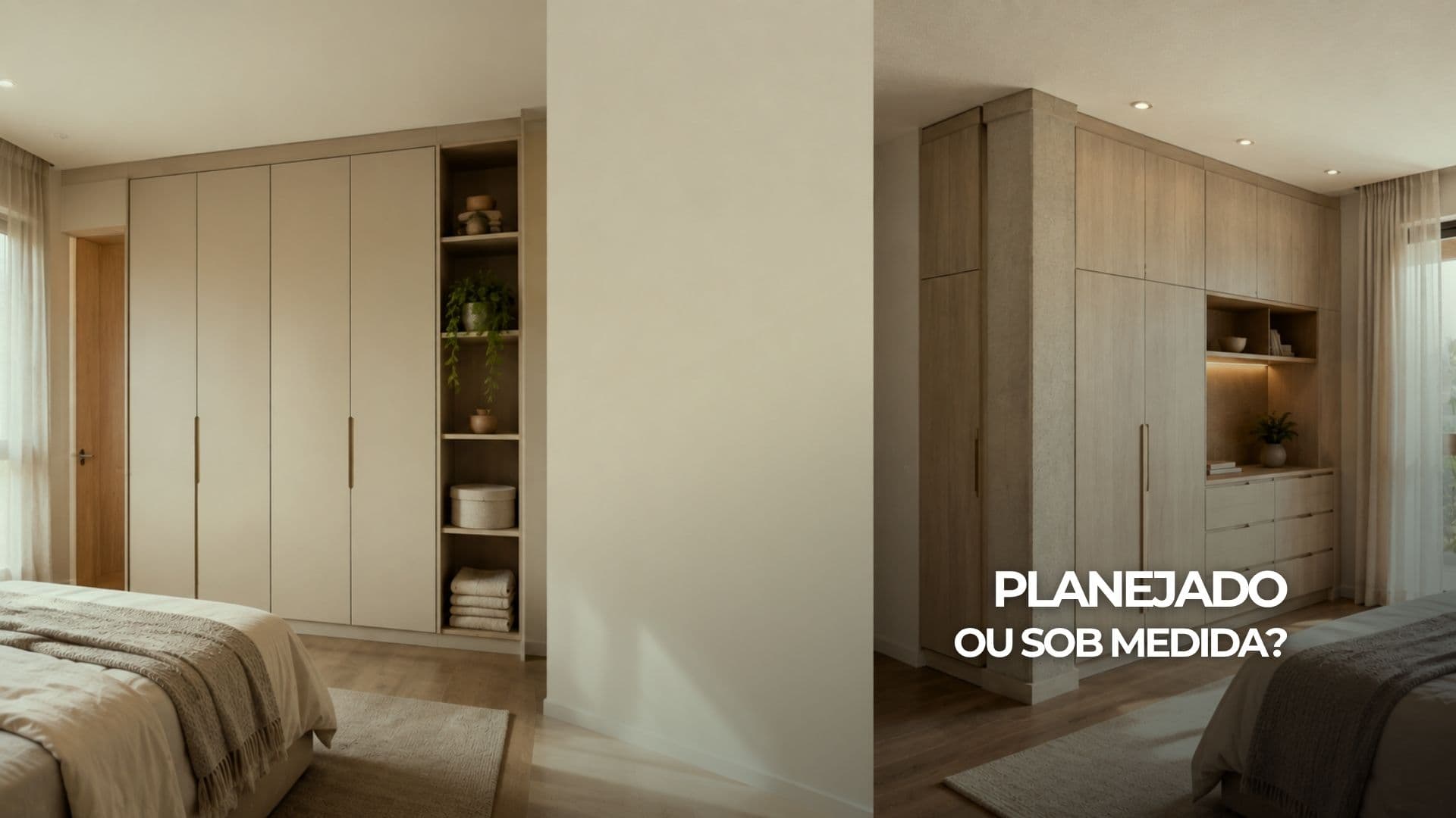 Móveis Planejados ou Sob Medida: Como Escolher para Cada Ambiente
